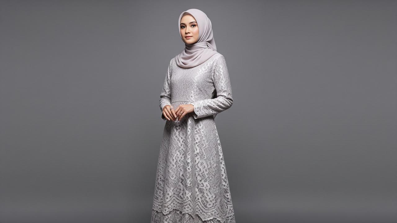 Gamis Brokat Simple Tapi Mewah 2026: Rahasia Tampil Elegan Tanpa Ribet!